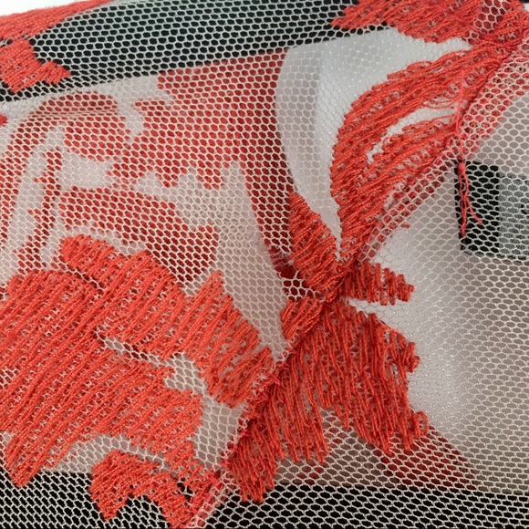 HONEY PUNCH Sheer Lace Dress Size Medium - Picture 7 of 8